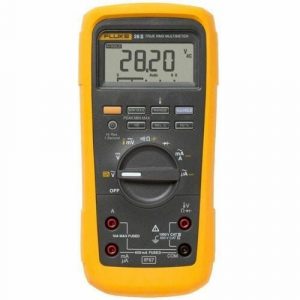 Fluke 28 II Rugged Digital Multimeter - 1000 V, 10 A AC - 1000 V, 10 A DC - CAT III 1000V - Dust Proof, Water Proof, Backlight - FLUKE-28II