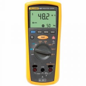 Fluke 1507 Insulation Resistance Tester - Resistance Tester, Insulation Fault Detection, Voltage Measurement - LCD - 4Number of Batteries Supported - AA - Alkaline FLUKE- 1507 - FLUKE- 1507