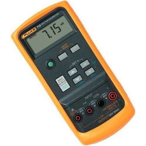 Fluke 715 Volt/mA Loop Calibrator - Current Loop Calibration - LCD - 1Number of Batteries Supported - 9V - Battery Built-in - Battery Included - Alkaline FLUKE-715