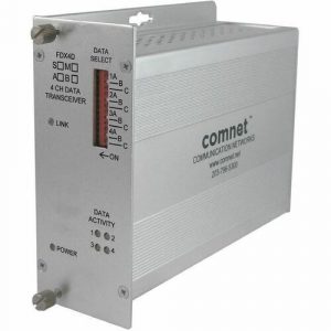 4CH RS232/422/485 2/4W BI-DIRECT UNI DATA TCEIVER SM A END - FDX4DS1A