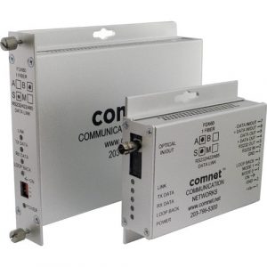 ComNet RS232/RS422/RS485 Data Transceiver - 1 x ST Ports - Simplex, DuplexST Port - Single-mode - 0.1 mil, 0.1 mil Fiber - 69 km - Power Supply - - FDX60S2M