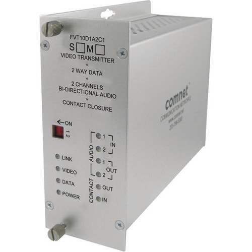 10BIT DIGITAL BI-DIRECT AUDIO VIDEO+DATA +CONTACT TRANSMIT MM - FVT10D1A2C1M1