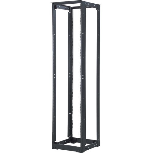 Ortronics M6 Rack Frame - 19" Rack Width - Floor Standing Open Frame - Black - 75 lb Maximum Weight Capacity 19-84-SSDA2132 - 19-84-SSDA2132