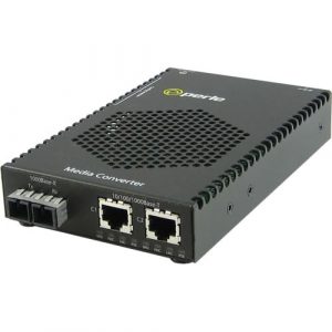 S-1110DPP-M2SC2 POE+ MEDIA CVTR (2)10/100/1000BT-1000BLX MM 2SC 2KM - 5083244