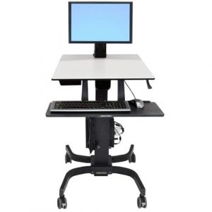 WorkFit-C, Single LD Sit-Stand Workstation 24-215-085 - 24-215-085
