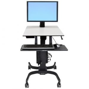 WorkFit-C, Single HD Sit-Stand Workstation 24-216-085 - 24-216-085