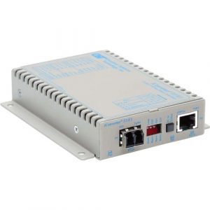1X T1/E1 RJ45/RJ48 COPPER FIBER ICONVERTER LC MM 5KM WM UNIV AC - 8706-0-E