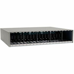 Omnitron Systems ICONVERTER 19MODULE CHASSIS NO POWER SUPPLY FIBER ENET 2U 8200-0