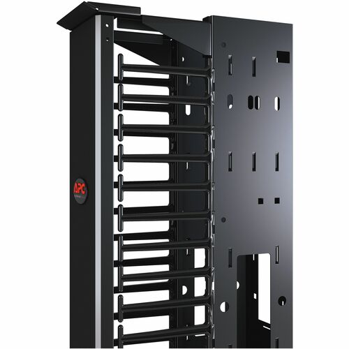 Performance, Vertical Cable Manager for 2 & 4 Post Racks, 84"H x 12"W, Double-Sided with Doors AR8675 - Image 4