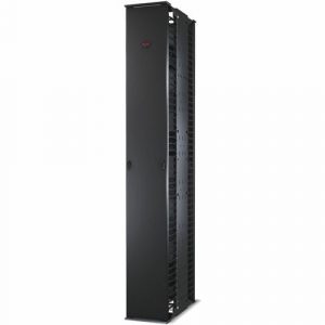 Performance, Vertical Cable Manager for 2 & 4 Post Racks, 84"H x 12"W, Double-Sided with Doors AR8675