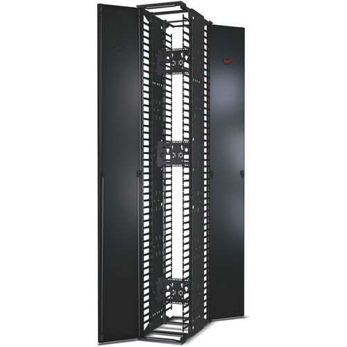 Performance, Vertical Cable Manager for 2 & 4 Post Racks, 84"H x 12"W, Double-Sided with Doors AR8675 - Image 5