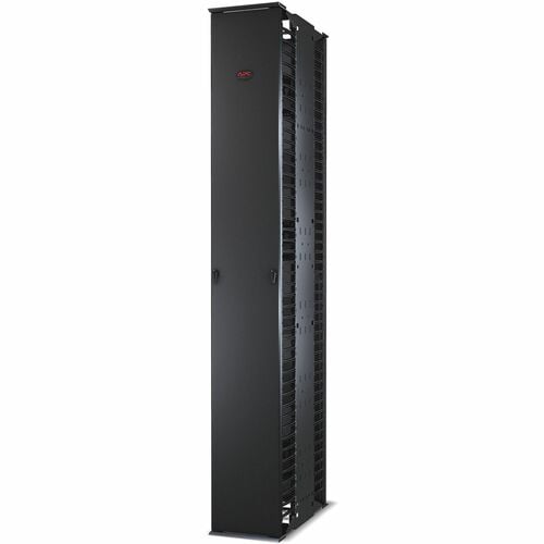 Performance, Vertical Cable Manager for 2 & 4 Post Racks, 84"H x 12"W, Double-Sided with Doors AR8675