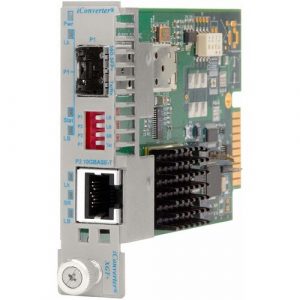 10GBASE-T 10 GIGABIT ETHERNET ICONVERTER XGT+ SFP+ RJ45 FIBER - 8589N-0