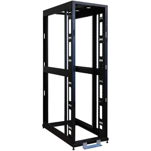 45U 4 POST OPEN FRAME RACK SERVER CABINET NO DOOR/SIDES 3000LB - SR45UBEXPND - Image 2