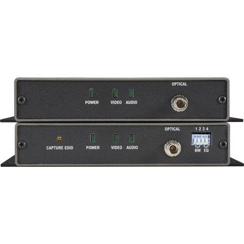 Black Box Corporatio Black Box Corporatio Black Box DVI-D and Stereo Audio Fiber Extender Kit, Multimode – 2 Input Device – 2 Output Device – 2460.63 - AC1037A-MM - Image 2