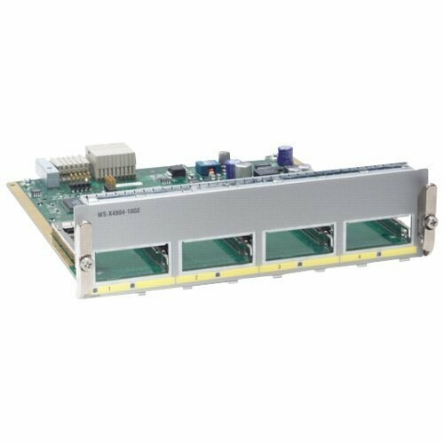 Cisco 4PORT WIRE SPEED 10GE CARD WS-X4904-10GE=