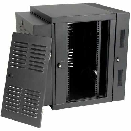 12U WALL MOUNT RACK ENCLOSURE SERVER CABINET HINGED INDUSTRIAL - SRW12USNEMA - Image 3