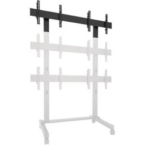 Chief FUSION FCA2X1U Mounting Adapter for Flat Panel Display - Black - Height Adjustable - 40" to 65" Screen Support - 100 lb Load Capacity FCA2X1U - FCA2X1U
