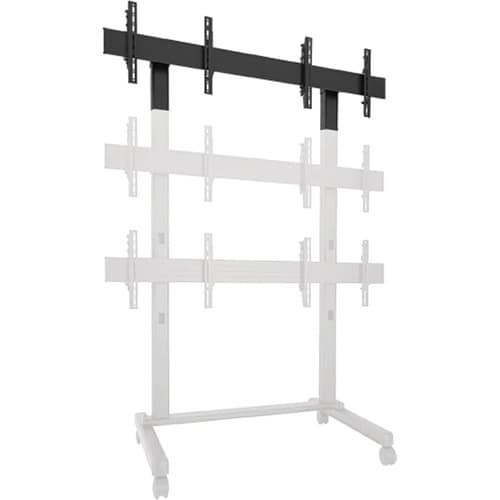 Chief FUSION FCA2X1U Mounting Adapter for Flat Panel Display - Black - Height Adjustable - 40" to 65" Screen Support - 100 lb Load Capacity FCA2X1U - FCA2X1U
