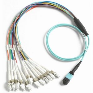 1M BREAKOUT CORD MPO UNPIN/LC CONNECTOR - BKC-MPO-ULC