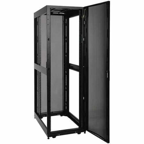 42U RACK ENCLOSURE CABINET NETWORK SERVER 10-32 MOUNTED HOLES - SR42UB1032 - Image 4