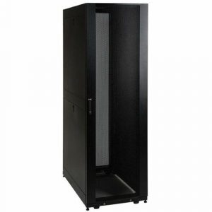 42U RACK ENCLOSURE CABINET NETWORK SERVER 10-32 MOUNTED HOLES - SR42UB1032