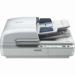 Epson WorkForce DS-7500 Sheetfed Scanner - 1200 dpi Optical - 48-bit Color - 16-bit Grayscale - 40 ppm (Mono) - 40 ppm (Color) - Duplex Scanning - Desktop - B11B205321
