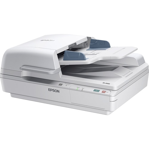 Epson WorkForce DS-6500 Flatbed Scanner - 1200 dpi Optical - White - 48-bit Color - 16-bit Grayscale - 25 ppm (Mono) - 25 ppm (Color) - Duplex Scanning - B11B205221 - Image 6