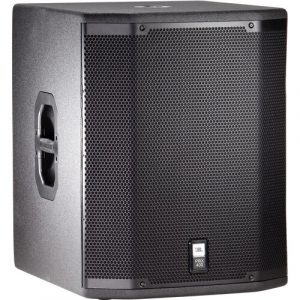 JBL Professional PRX418S Indoor Pole Mount, Floor Standing Woofer - 1600 W RMS - Black - 3200 W (PMPO) - 18" - 52 Hz to 120 Hz - - PRX418S