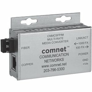 10/100/1000MBPS MEDIA CONVERTER 100FX/1000FX SELECTABLE SMALL SIZE - CNMCSFP/M