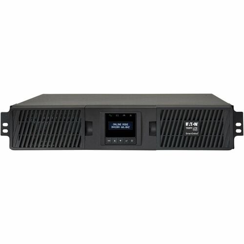 Eaton Tripp Lite Series SmartOnline 750VA 675W 120V Double-Conversion Sine Wave UPS - 8 Outlets, Extended Run, Network Card Option, LCD, USB, DB9, 2U Rack/Tower - 2U Rack/Tower - SU750RTXLCD2U - Image 2