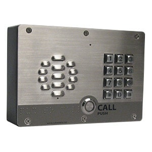 CyberData SIP-enabled IP V3 Outdoor Intercom with Keypad - Cable - Wall Mount 11214 - 11214