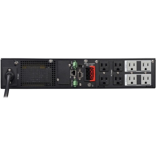 Eaton Tripp Lite Series SmartPro 1000VA 1000W 120V Line-Interactive Sine Wave UPS - 8 Outlets, Extended Run, Network Card Option, LCD, USB, DB9, 2U Rack/Tower - 2U Rack/Tower - SMART1000RMXL2U - Image 2