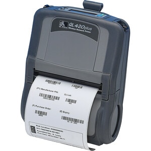 ZEBRA QL420 DT USB BT ZPL XML LCD EPL LINERED PLATEN LABEL SENSOR Q4D-LUBC0000-00
