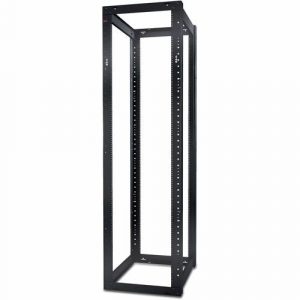 APC by Schneider Electric NetShelter 4 Post Open Frame Rack 44U #12-24 Threaded Holes - For Networking - 44U Rack Height x 19" Rack Width - Floor Standing - AR204A