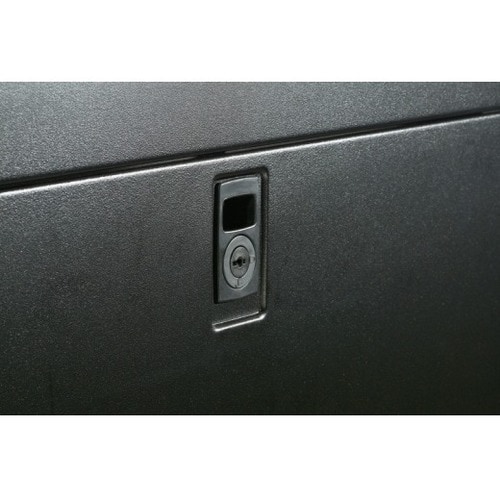APC by Schneider Electric NetShelter AV Rack Cabinet - For A/V Equipment - 24U Rack Height x 19" Rack Width - Floor Standing - Black - 2254.73 lb - AR3814 - Image 5