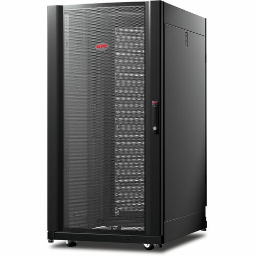 APC by Schneider Electric NetShelter AV Rack Cabinet - For A/V Equipment - 24U Rack Height x 19" Rack Width - Floor Standing - Black - 2254.73 lb - AR3814