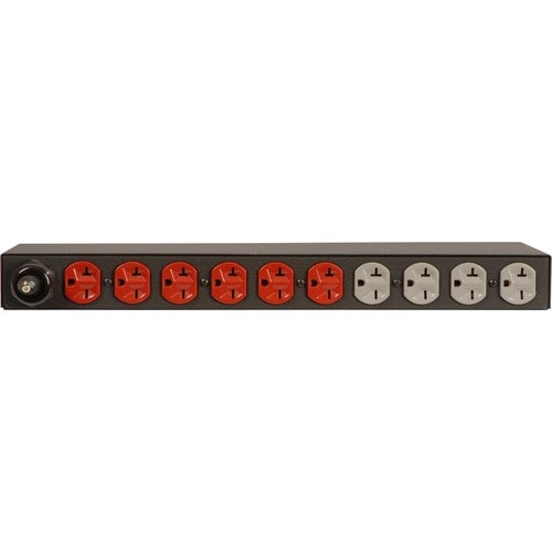 Geist Basic 12-Outlets PDU - Basic - NEMA L6-30P - 12 x NEMA 6-20R - 230 V AC - 4900 W - 10 ft Cord Length - 1U - 11175 - Image 2