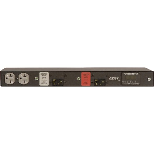 Geist Basic 12-Outlets PDU - Basic - NEMA L6-30P - 12 x NEMA 6-20R - 230 V AC - 4900 W - 10 ft Cord Length - 1U - 11175