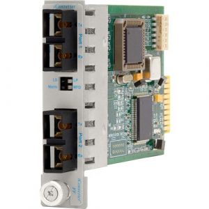 1000 BASE-SX BX FIBER TO FIBER ICONVERTER MM850 550M SM 15/13 20KM - 8651-1