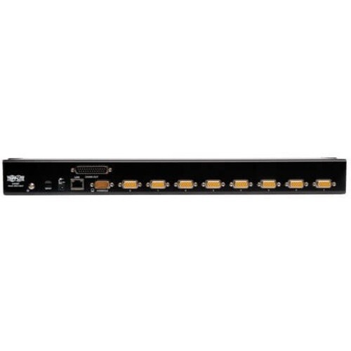 8PORT RACKMOUNT IP KVM SWITCH 1U USB PS/2 3 LEVEL SECURITY OSD - B022-U08-IP - Image 2