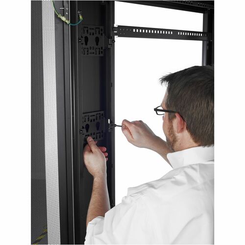 APC by Schneider Electric NetShelter SV 42U 800mm Wide x 1060mm Deep Enclosure With Sides Black - 42U Rack Height x 19" Rack Width - Black - 1014 - AR2480 - Image 2