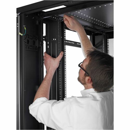 APC by Schneider Electric NetShelter SV 42U 800mm Wide x 1060mm Deep Enclosure With Sides Black - 42U Rack Height x 19" Rack Width - Black - 1014 - AR2480 - Image 13