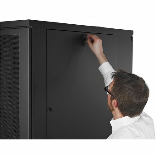 APC by Schneider Electric NetShelter SV 42U 800mm Wide x 1060mm Deep Enclosure With Sides Black - 42U Rack Height x 19" Rack Width - Black - 1014 - AR2480 - Image 16