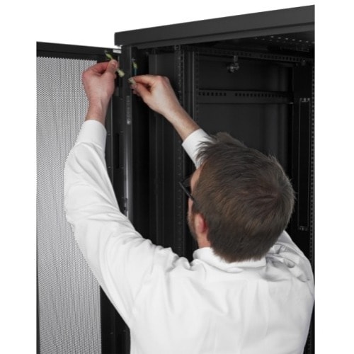 APC by Schneider Electric NetShelter SV 42U 800mm Wide x 1060mm Deep Enclosure With Sides Black - 42U Rack Height x 19" Rack Width - Black - 1014 - AR2480 - Image 19