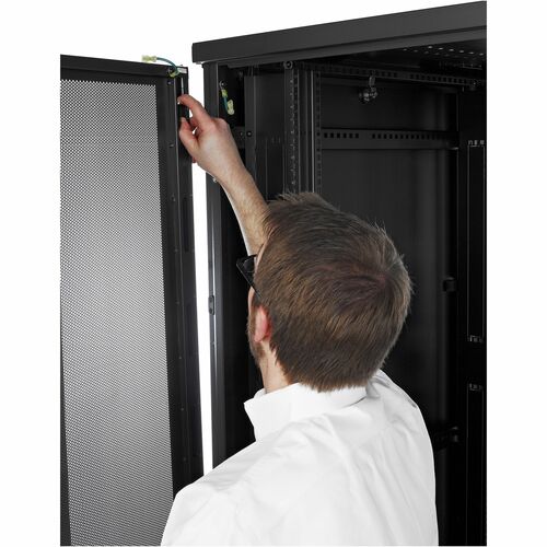 APC by Schneider Electric NetShelter SV 42U 800mm Wide x 1060mm Deep Enclosure With Sides Black - 42U Rack Height x 19" Rack Width - Black - 1014 - AR2480 - Image 20