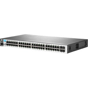 HPE 2530-48 Ethernet Switch - 48 Ports - Manageable - Fast Ethernet, Gigabit Ethernet - 10/100Base-TX, 10/100/1000Base-T - 2 Layer Supported - 2 SFP Slots - Twisted Pair - J9781A#ABA