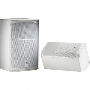 JBL Professional PRX412M-WH 2-way Portable Speaker - 300 W RMS - White - 1200 W (PMPO) - 12" - 1" Polymer Tweeter - 50 Hz to 20 kHz - PRX412M-WH