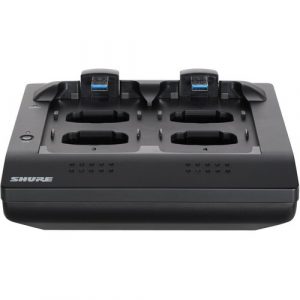 Shure Networked Charging Station - Docking - Transmitter/Receiver, Microphone - Charging Capability - Synchronizing Capability MXWNCS4