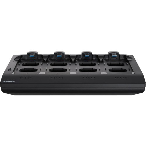Shure Networked Charging Station - Transmitter/Receiver, Microphone - Charging Capability - Synchronizing Capability MXWNCS8